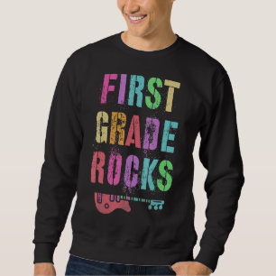 Sudadera Primer grado Rocks Student Teacher Team Rockstar F