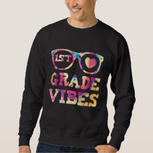 Sudadera Primer Grado Vibes De Vuelta A La Escuela Maestra 