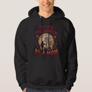 Sudadera Primer Halloween como bruja esqueleto de luna_1