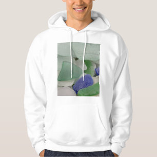 Sudadera Primer plano de vidrio de playa, Alaska