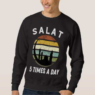 Sudadera Primera cita de oración musulmana Salat 5 veces Co