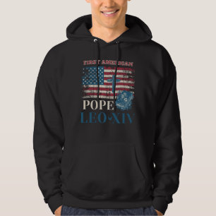 Sudadera Primera cita del Papa americano Leo XIV