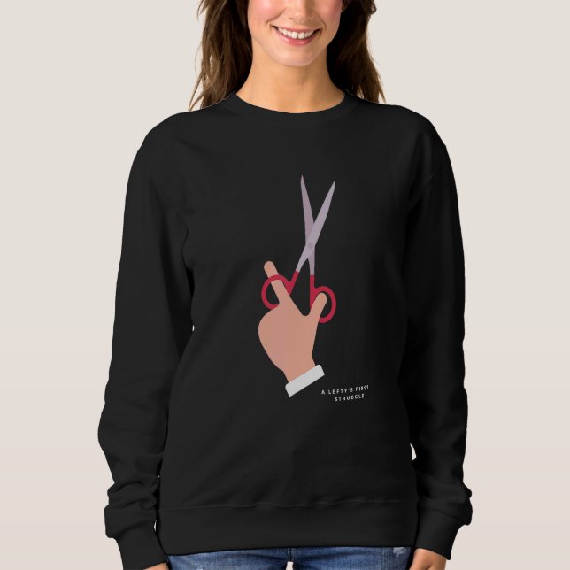 Sudadera Primera lucha de Leftys, orgullosa Lefty Left (Anverso)