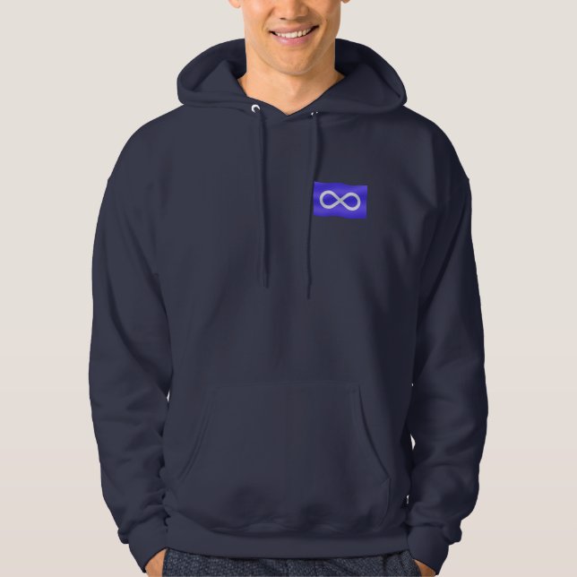 Sudadera Primera nación de fanáticos de los medios de la ba (Anverso)