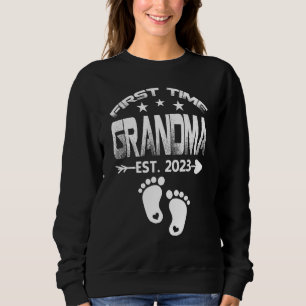 Sudadera Primera vez que la abuela 2023 Día del Padre para