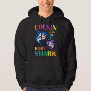 Sudadera Primo Del Bebé Cumpleaños Primo De Tiburón Tiburón