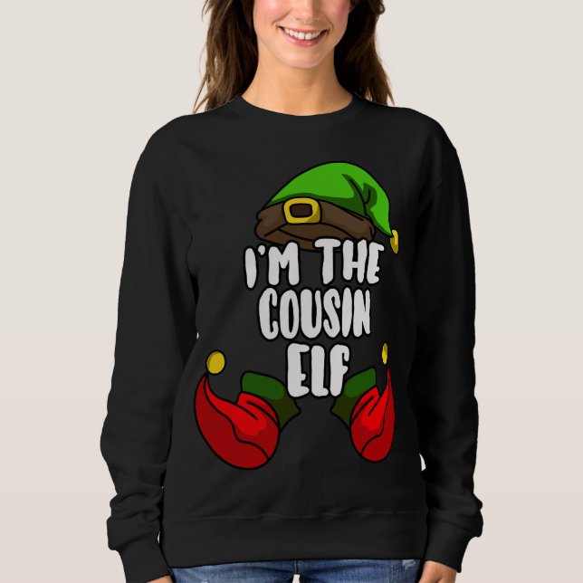 Sudadera Primo Elf Matando a Navidades familiares Fiesta Pa (Anverso)