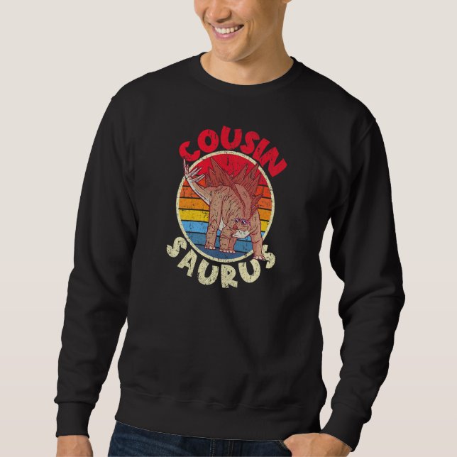 Sudadera Primo Saurus I Stegosaurus Stenops I Family Match (Anverso)