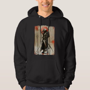 Sudadera Prin Bushido japonés de arte retro