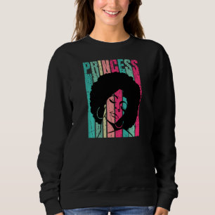 Sudadera Princesa africana mujer afroamericana cultura negr
