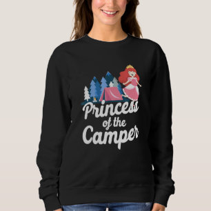 Sudadera Princesa de Camping de la Familia de la Caravana T