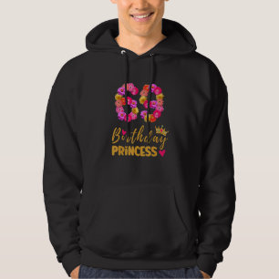 Sudadera Princesa de cumpleaños de 69 años flor es mi 69º B