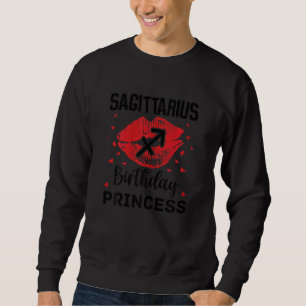 Sudadera Princesa de cumpleaños de Sagittarius Zodiac