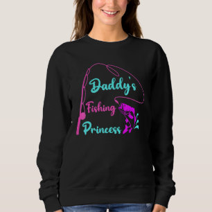 Sudadera Princesa de Pesca del Papá de los Niños