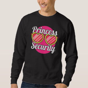 Sudadera Princesa de Seguridad Princesa Protección Padre Br