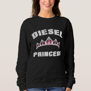 Sudadera Princesa Diesel Crown Turbo Diesels Camiones Roll