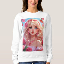 Sudadera princesa flor