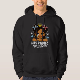 Sudadera Princesa Hispana Chica Guatemala y Bandera de Perú