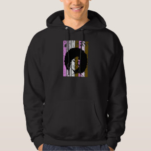 Sudadera Princesa negra afroamericana orgullosa negra