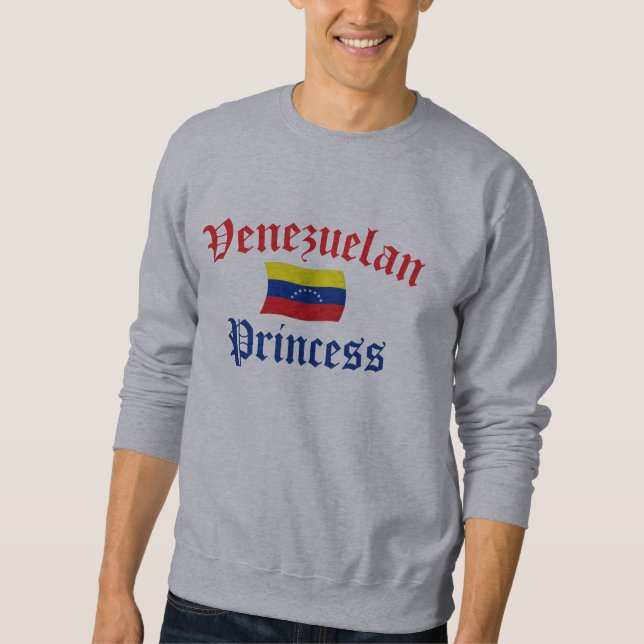 Sudadera Princesa venezolana (Anverso)