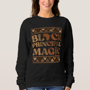 Sudadera Principal Negro Magia África Orgullo Melanina Negr