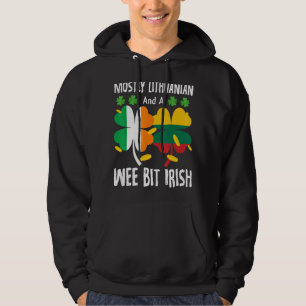 Sudadera Principalmente Lituano Y Un Poco Irlandés St Patri