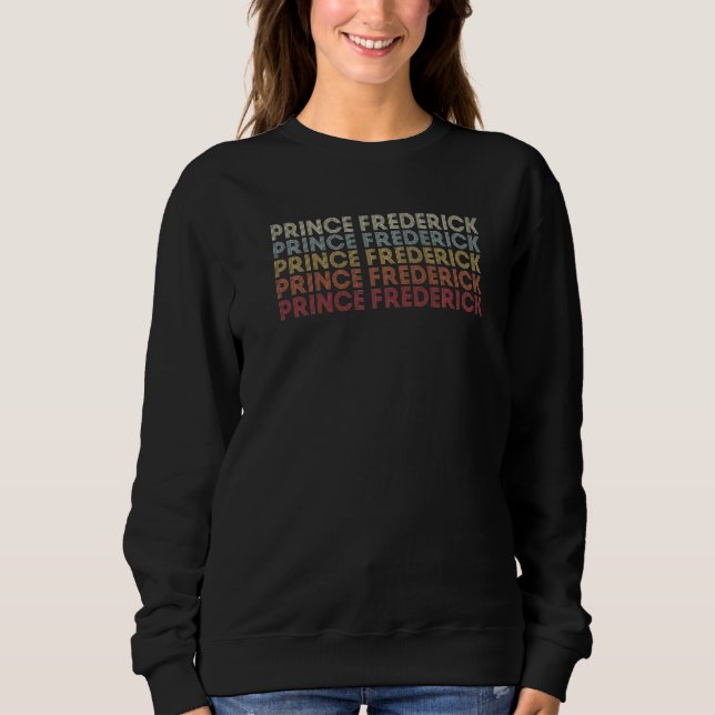 Sudadera Príncipe Frederick Maryland Príncipe Frederick MD  (Anverso)