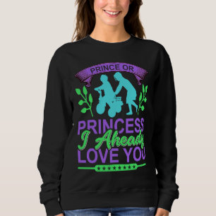 Sudadera Príncipe o Princesa Mamá te ama Género