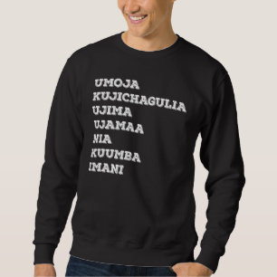Sudadera Principios de Kwanzaa 7