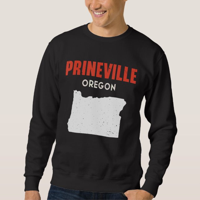 Sudadera Prineville Oregon Estados Unidos de América Viajes (Anverso)
