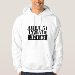 Sudadera Prisionero Alien OVNI Área 51