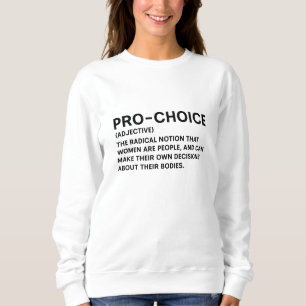 Sudadera Pro-Choice