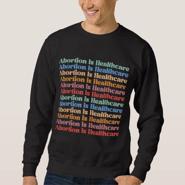 Sudadera Pro Choice Los derechos de la mujer protestan cont (Anverso)
