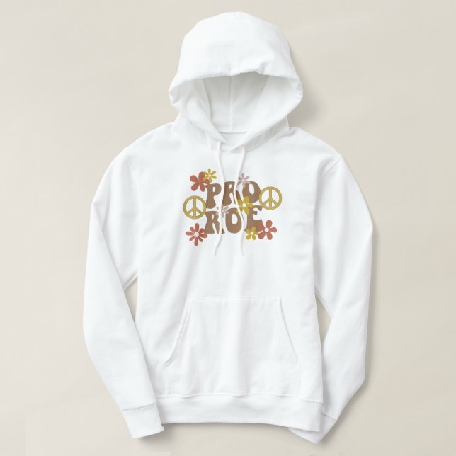 Sudadera Pro Choice Paz Feminista Amor y Derecho Reproducti (Diseño del anverso)