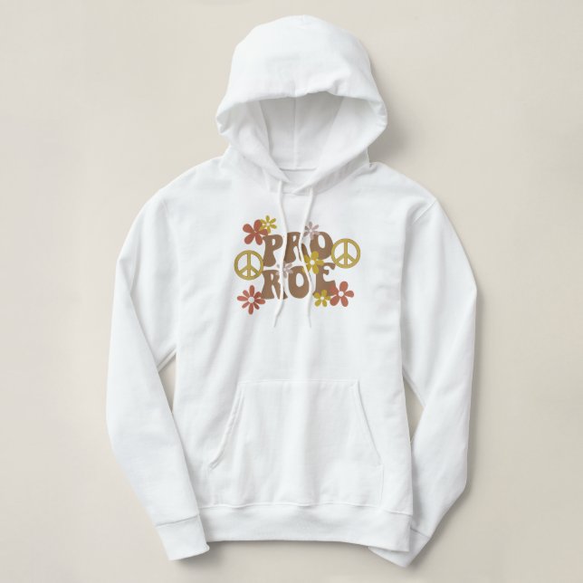 Sudadera Pro Choice Paz Feminista Amor y Derecho Reproducti (Diseño del anverso)