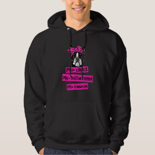 Sudadera Pro Elección Pro Feminismo Pro Madre Perro Boston