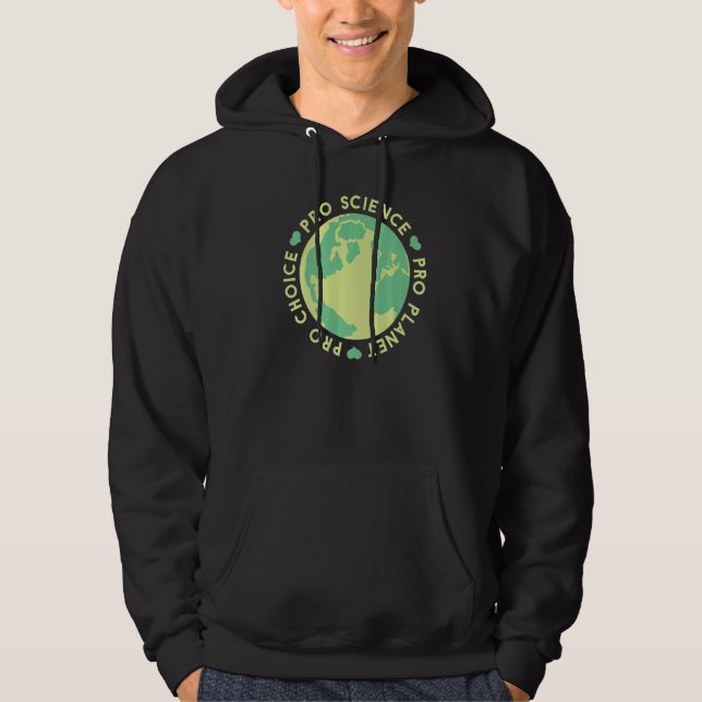 Sudadera Pro Elección Pro Planeta Pro Ciencia Cambio Climát (Anverso)