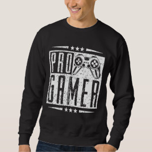 Sudadera Pro Gamer - Mejor jugador en línea del controlador