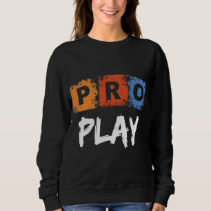 Sudadera Pro Play Gamer Deporta Diseño De Juegos Competitiv