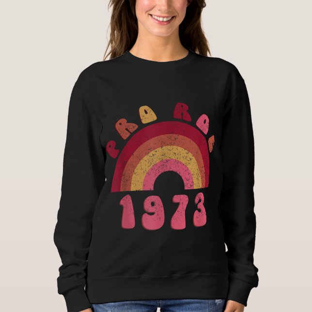 SUDADERA PRO ROE 1973 (Anverso)