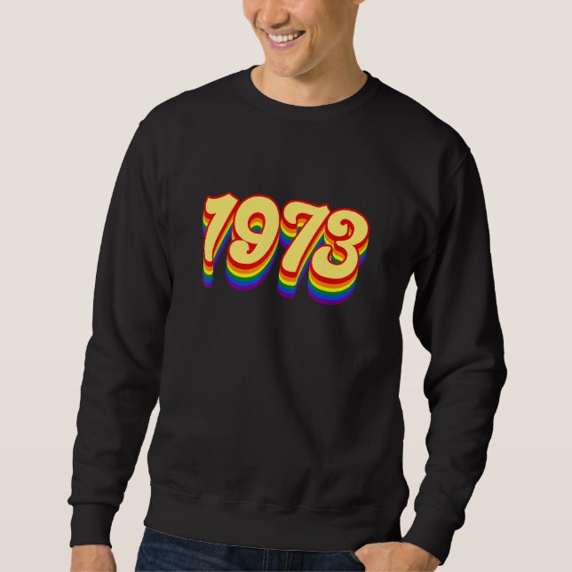 Sudadera Pro Roe Pro Choice Retro 1973 (Anverso)