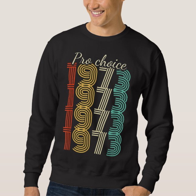 Sudadera Pro Roe Vintage 1973 (Anverso)