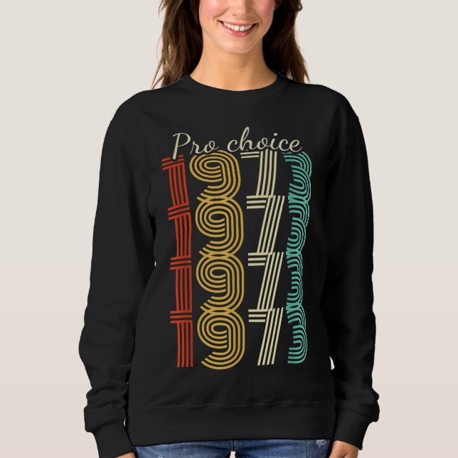 Sudadera Pro Roe Vintage 1973 (Anverso)