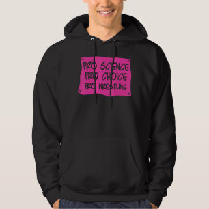 Sudadera Pro Science Pro Choice Pro Lucha contra los Derech