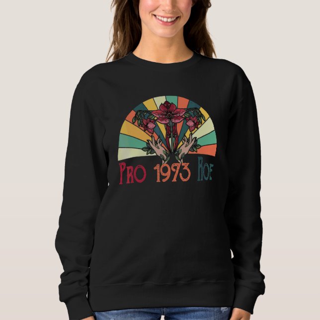 Sudadera Pro Vintage 1973 Roe (Anverso)