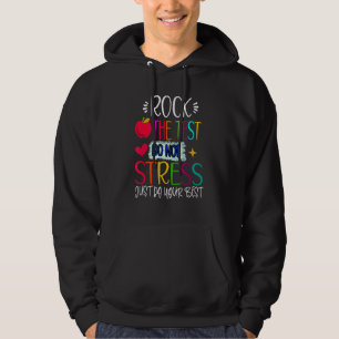 Sudadera Probar el rock del profesor de pruebas 10