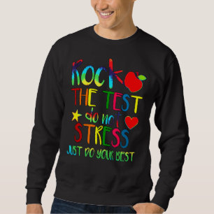 Sudadera Probar el rock del profesor universitario 5