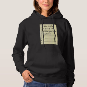 Sudadera Problema de habilidad matemática resolver aprendiz