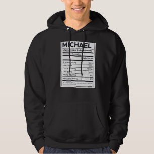Sudadera Problema de información nutricional de Michael