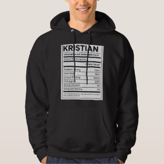 Sudadera Problema de información sobre nutrición en Kristia